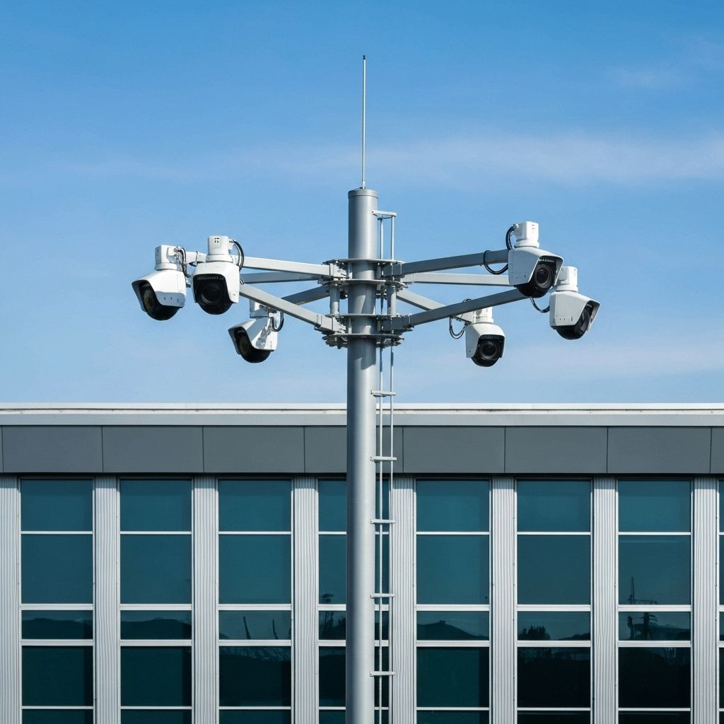 Hauuk camera mast system